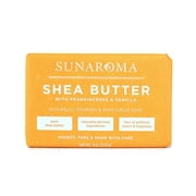 Sunaroma Body Bar Shea Butter 8 oz,Pack of 6