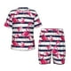 thumbnail image 1 of Balery Flamingos Conjunto de Pijama Infantil de Manga Corta con Estampado – Ropa de Dormir de Algodón Suave-Medium, 1 of 6