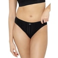 thumbnail image 3 of fresh collection by Fruit of the Loom Women's Seamless Pointelle Thong 2-pack, 3 of 11