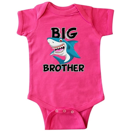 

Inktastic Big Brother Shark Gift Baby Boy Bodysuit