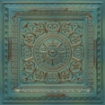 thumbnail image 2 of 223 - La Scala 2 ft. x 2 ft. PVC Glue-up or Lay in Ceiling Tile in Vintage Tin (200 Sq.ft / Pack) - 50 Pieces, 2 of 11