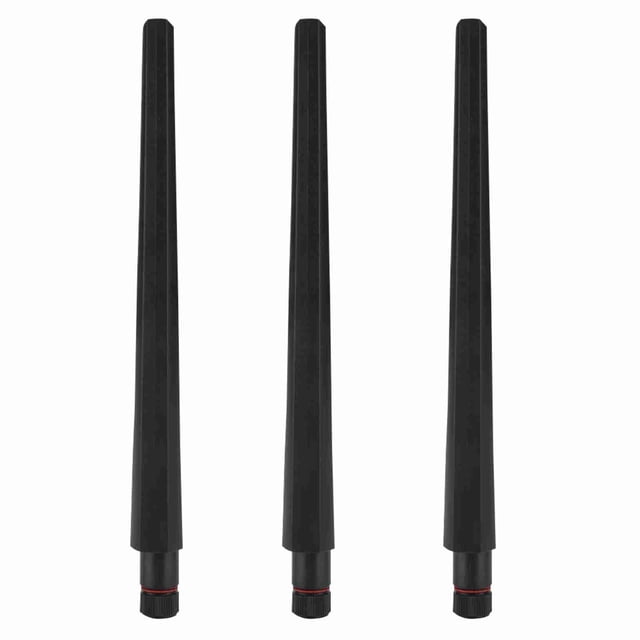 Gane 3pcs 2.4g / 5.8g Banda Dual SMA 8DBI Antena de Enrutador de Alta Ganancia para AC68U / AC88U / AC66U