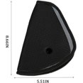 thumbnail image 2 of Ajustador de cinturón de seguridad, acolchado universal para cinturón de seguridad triangular para automóvil, cojines para cinturón de seguridad Travel Protege Cinturón de seguridad para niños y adul, 2 of 5