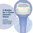 thumbnail image 4 of Schick Intuition Pure Nourishment with Coconut Milk & Almond Oil Razor, 1 ea, 4 of 5