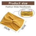 thumbnail image 3 of Bandeaux pour Femmes, Bandeaux hijab Boho Accessoires Nœud Torsadé, 3 of 7