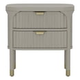thumbnail image 1 of Park Contemporary 24" Nightstand in Gray (2-Drawer), 1 of 9