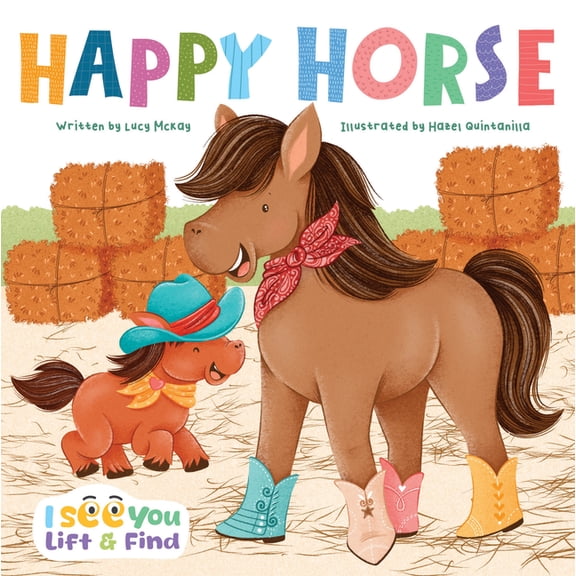 I See You Happy Horse, (Board Book)