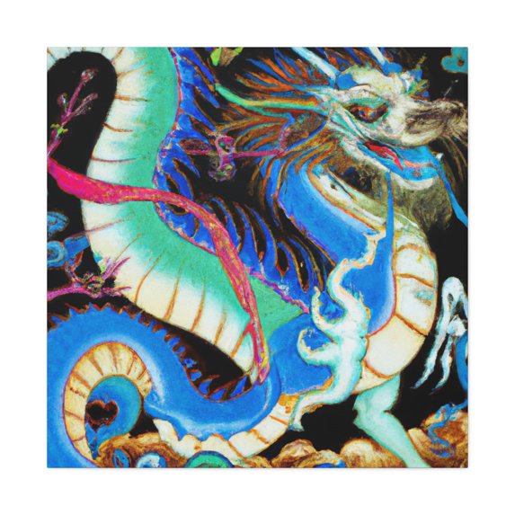 Dragon's Rising Splendor - Canvas