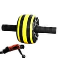 thumbnail image 3 of Ab Wheel Roller | Workout Roller Wheel with Knee Mat | Abdominal Exercise Equipment for Home Gym, Training Core Muscles and Abdominal Endurance, 3 of 9
