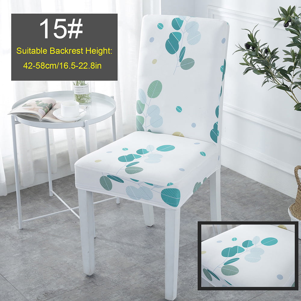 Details about   Removable Floral Dining Room Chair Covers Wedding Stretch Seat Cover Home Decor 
