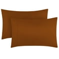 thumbnail image 7 of Mellanni 3-Piece Iconic Twin XL Bedsheet Set - Microfiber, 16" Deep Pocket, Cooling, Wrinkle, Fade, Stain Resistant, Mocha, 7 of 7
