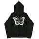 thumbnail image 4 of 2023 Sudaderas con estampado de mariposas oscuras europeas y americanas para hombres y mujeres, sudaderas con capucha góticas para parejas, sudaderas con cremallera de gran tamaño Harajuku, 4 of 4