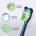 thumbnail image 2 of JTF Sonic Smart Toothbrush Genuine Standard Brush Heads, 3 Pack, Blue, P200, 2 of 7