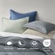 thumbnail image 3 of Regency Heights Juegos de Edredones para Cama Matrimonial O Queen, Reversibles, de 3 Piezas, Extra Suaves, con Fundas de Almohada, Color Verde Salvia, 3 of 10