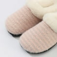 thumbnail image 2 of Pupeez Kid's Girl Memory Foam Comfort Plush Fleece Lined House Slipper - Mohair Upper Clog - Soft & Comfortable, 2 of 4