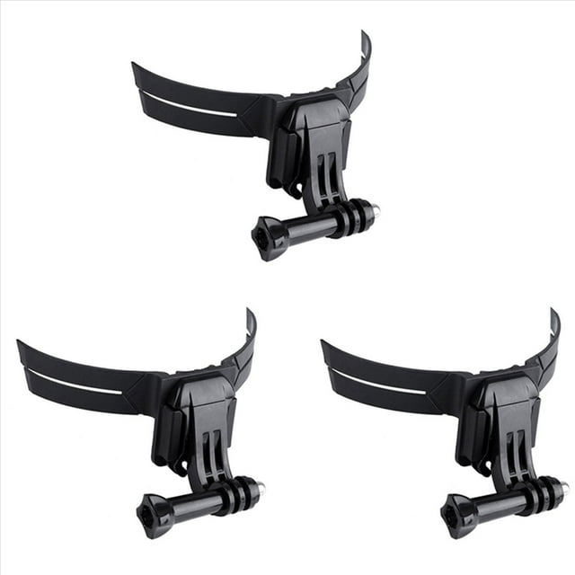3X Soporte de Barbilla para Casco de Motocicleta para 10 9 8 7 Accesorio de CáMara de AccióN