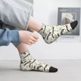 thumbnail image 2 of Naloa Vintage Moon Fox Ankle Socks for Women Non Slip Socks No Show Socks Classic Low Cut Casual Socks Casual Socks, 2 of 7
