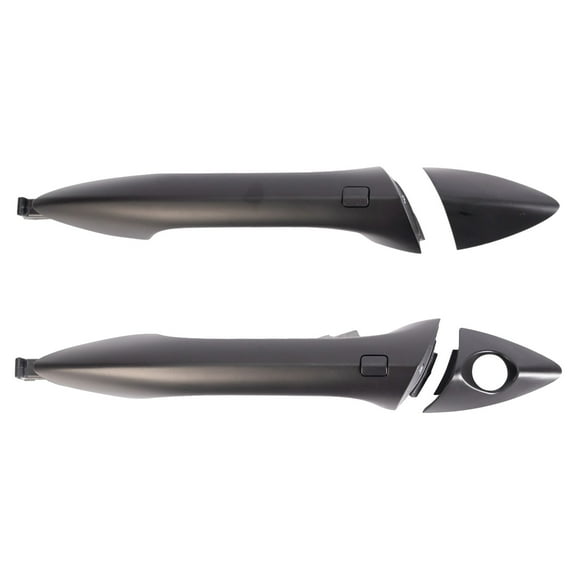 TRQ Left and Right Exterior Door Handle Set Fits 2011-2015 Hyundai Elantra DHA31305