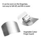 thumbnail image 2 of Monstrate Protector de manos para rebanadas de cocina, Protector de punta de dedo seguro de acero inoxidable, dispositivo de protección Cocina y Comedor, 2 of 6