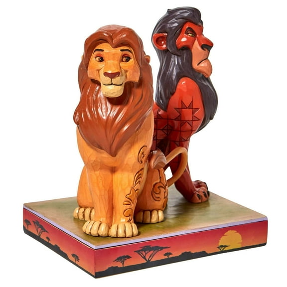 Enesco Disney Traditions Simba and Scar Figurine