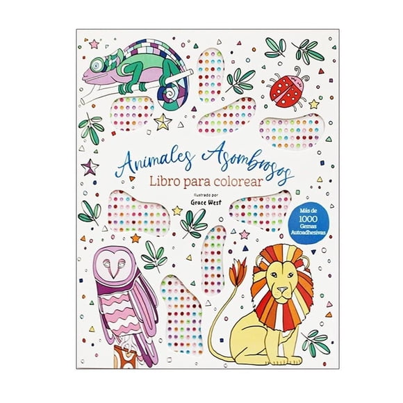 Animales Asombrosos (Libros para colorear) Comercializadora Orc Grece West