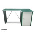 thumbnail image 2 of Duramax Building Products 8 x 3 ft. WoodStore Combo Storage Wood Shed, 2 of 2