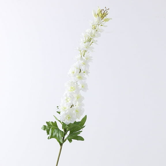 Mosey Fake Delphinium Flower Eco-Friendly 1Pc Ornamental Artificial Delphinium Flower Home Decor Creative for Hotel