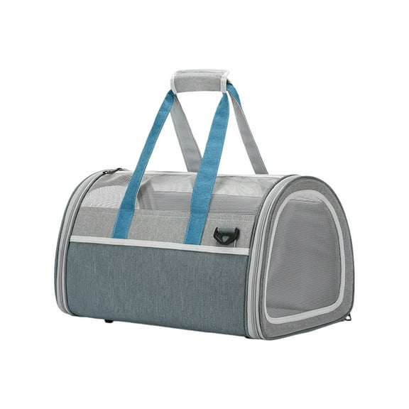 Cat Carrier Travel Handbag Delta Airline Approved/Soft-Sided Pet Travel Bag for Medium Cat Under 15 lbs Portable Pet Carrier Ventilated And Breathable Mesh Outdoor Travel Pet Supplies