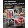 thumbnail image 3 of Professional Commercial Blender With Shield Quiet Sound Enclosure 2200W Industries Strong and Professional-Grade Power, Self-Cleaning, Black, 3 of 5