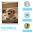 thumbnail image 3 of Diamond Art Kit for Adults, Golden Puppy Bath Time Bliss Diamond Painting for Adults Beginners, 5D DIY Diamond Art Painting Kits, Colorful Diamond Painting Craft for Home Decor 12x16, 3 of 7