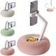 thumbnail image 2 of Soporte teléfono para con tazón para Aperitivos, Soporte para de Peluche, Almohada Ajustable para de 360° Altamente Ajustable con Tela de Felpa Suave con teléfono o Tablet de 4.7-13,A-Rosa, 2 of 17