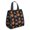 Basketball and Lightning, variant on Basketball and Star White Pattern Insulated Lunch Bag for Women Men, Large Portable Soft Cooler Tote, Thermal Food Storage Bag with Pearl Cotton, 8.66L, 8.75"x5.75"x9.5"