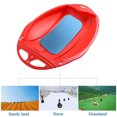 thumbnail image 3 of Arghm Plastic Sledges,Ski,Snowboard,Sandboard,Adults Children,18.9X16.54X3.35in,PE,Sunk Seat,Lightweight,Portable,Non-slip, 3 of 9