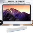 thumbnail image 3 of Altavoz Bluetooth Inalámbrico Barra De Sonido Usb Portátil Para Pc Smartphones Laptops Cateissary EL014078-02, 3 of 6
