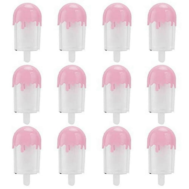 12Pcs Ice Cream Shape Candy Box,Case Container,Party Favors and Gifts, Candy Case Container Wedding