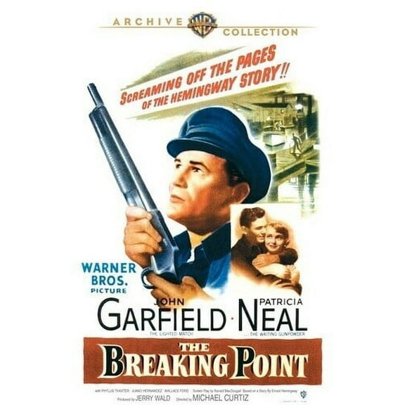 The Breaking Point (DVD), Warner Archives, Mystery & Suspense