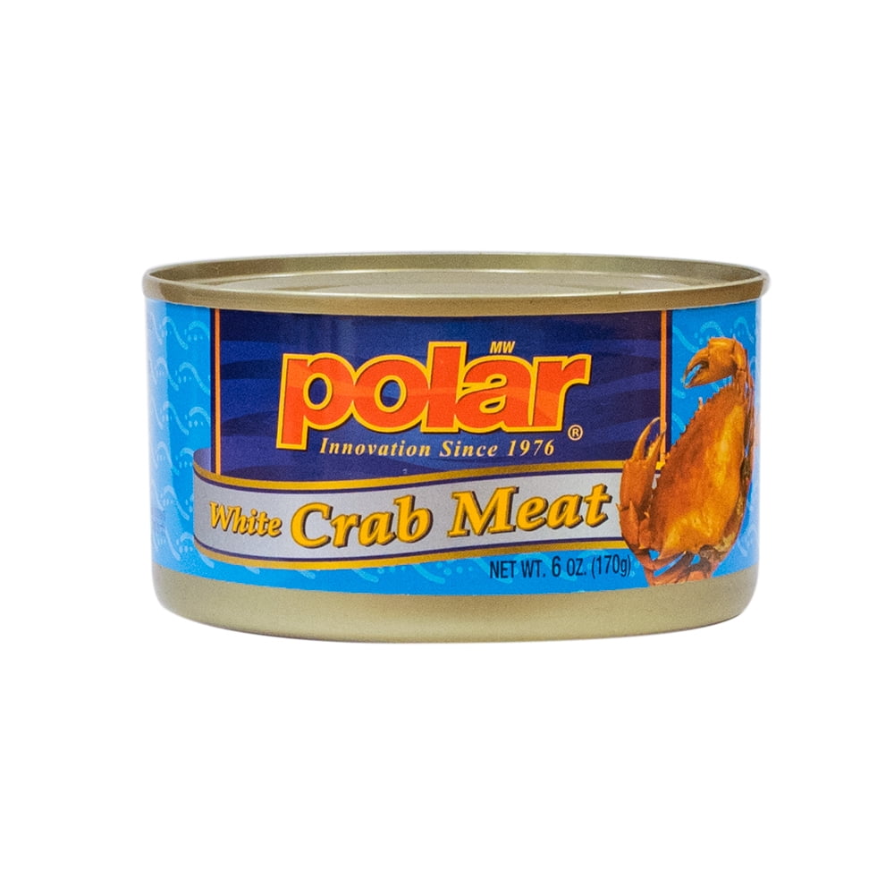 MW Polar White Crab Meat, 6 oz Can - Walmart.com
