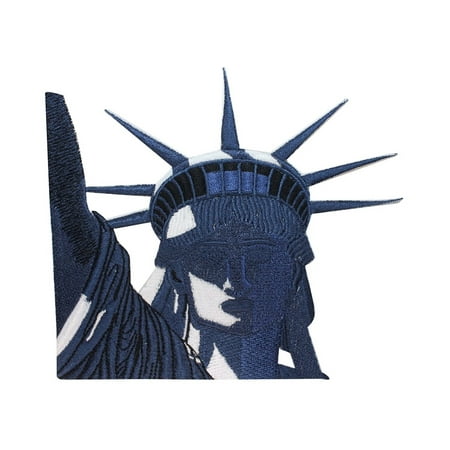 ID 5050 Statue of Liberty Large Patch New York Face Embroidered IronOn