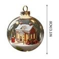 thumbnail image 2 of Rapeiae Natural Wonders Series Christmas Ball Flat Acrylic Pendant, 2 of 5