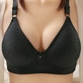 thumbnail image 3 of Hfnxid Women Bras Under $ 5.00,Woman's Printing Push Up Daily Bra Underwear No Rims, 3 of 3