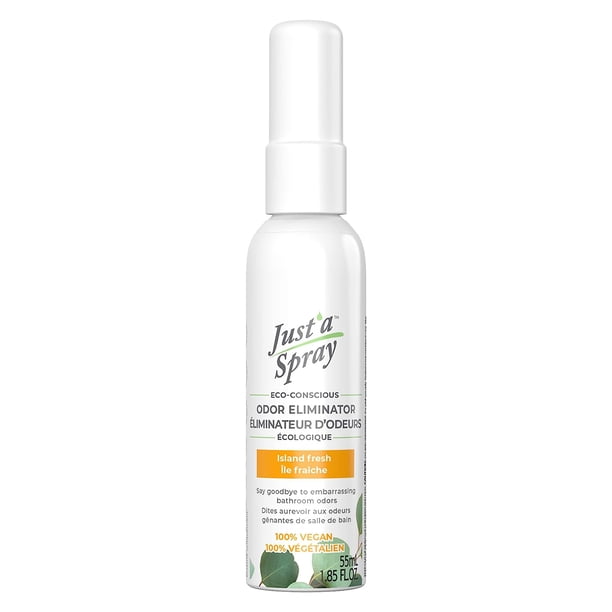 Eliminador de olores Just a Spray - Island Fresh de Prelam para unisex - Spray de 1,85 oz