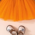 thumbnail image 6 of FYDUU Baby Girls Halloween Dress Toddler Girl Tulle Dress Long Sleeve Halloween Cartoon Print Tutu Dresses Holiday Party Outfits Fall Clothes 9-12 Months, 6 of 9