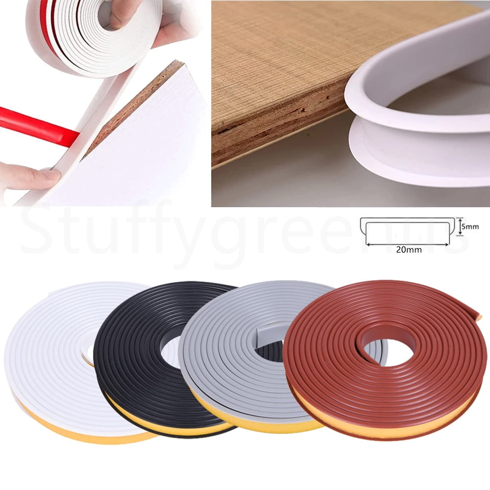 UShape Edge Banding by Stuffygreenus, 16.4ft Self Adhesive Flexible