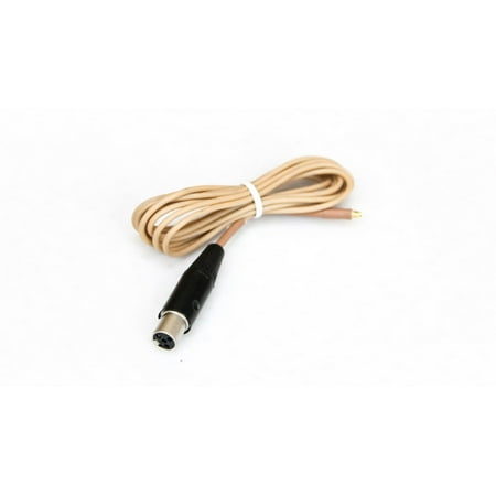 UPC: 0728736058941 | Mogan 4-foot Beige 2.0 mm Cable w/ Shure TA4F Connector
