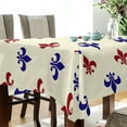 thumbnail image 3 of Mardi Gras Tablecloth Rectangle Colorful Table Cloth Large Square Table Cover for Dining Kitchen Party 60"x120" Decor Gift, 3 of 7