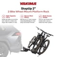 thumbnail image 3 of Yakima StepUp 2-Bike Wheel-Mount Platform Rack, Rear Carrier, Fits 2" Receivers, 3 of 13