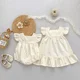 thumbnail image 2 of Trajes de hermana, vestido de princesa de verano para niña, vestidos florales bordados para niño, mono bonito con mangas voladoras para bebé, ropa para chico, 2 of 6