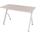 thumbnail image 2 of ApexDesk 47” Compact Home and Office, Modern and Simple Design, Same Color as Larger Standing Desk in Elite Series, Sturdy Steel Frame (Oak), 2 of 6