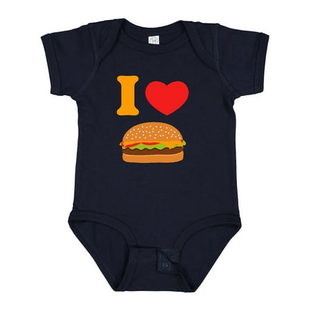 

Inktastic I Love Cheeseburgers Gift Baby Boy or Baby Girl Bodysuit