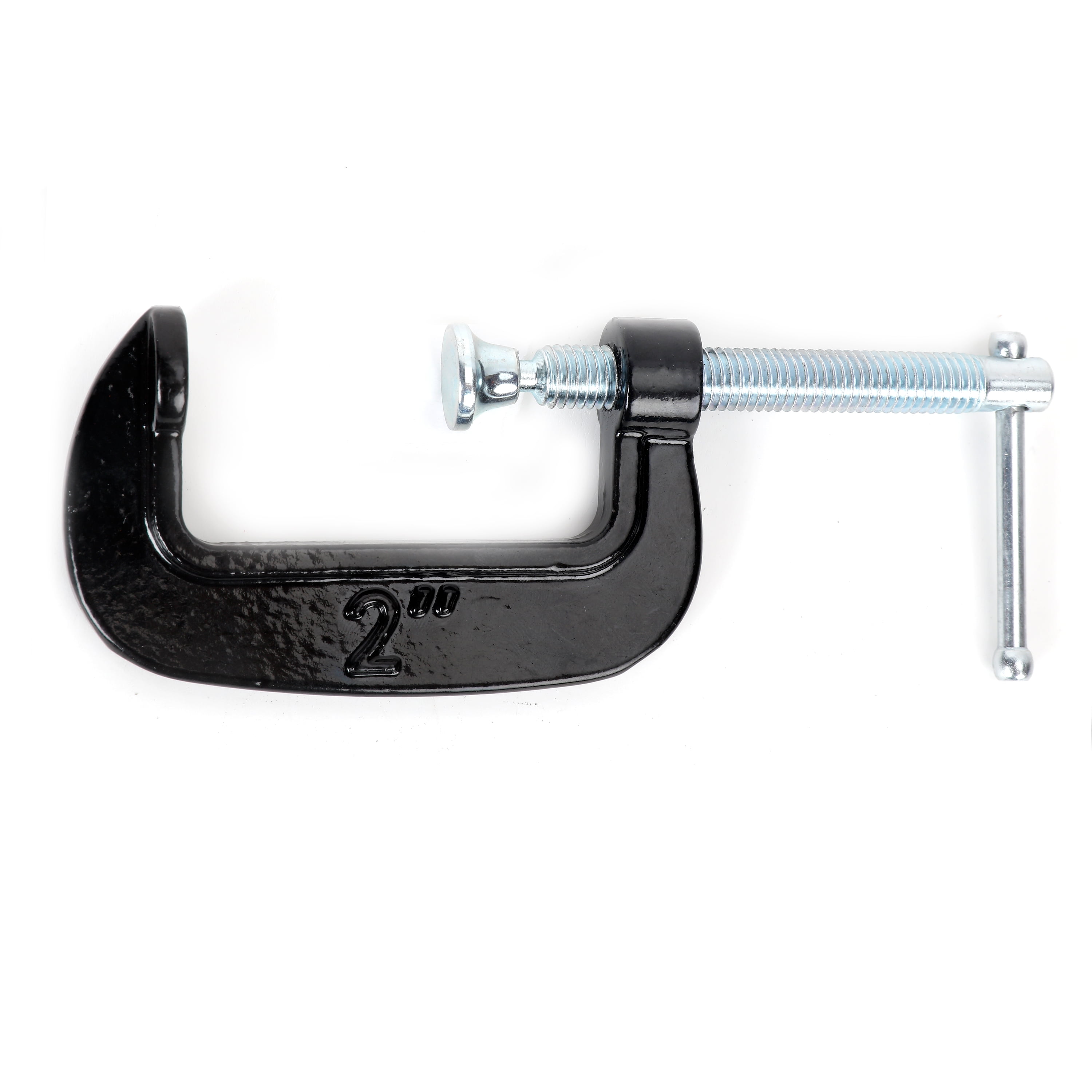 Hyper Tough 2-inch C-Clamp with Cast Iron Construction